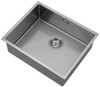 1810 HEXUNO10 500U Undermount/Inset Single Bowl Sink - Gunmetal