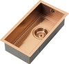 1810 AXIXUNO 190U Single Bowl Undermount Sink - Copper
