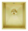 1810 AXIXUNO 355U Single Bowl Undermount Sink 16MM - Gold Brass