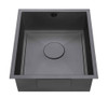 1810 AXIXUNO 355U Single Bowl Undermount Sink 16MM - Matte Black