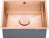 1810 AXIXUNO 450U Single Bowl Undermount Sink 26MM - Copper