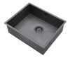 1810 AXIXUNO 500U Single Bowl Undermount Sink 16MM - Matte Black
