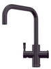 QETTLE Signature 4 in 1 Square Gunmetal Boiling Water Tap with 7L Tank