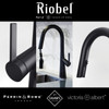 Austen & Co. Napoli with Riobel Ludik Kitchen Tap and Plumbing Kit