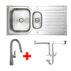 Austen & Co. Napoli with Riobel Ludik Kitchen Tap and Plumbing Kit