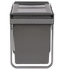 Austen & Co. 60L Pull Out Cupboard Kitchen Bin - 2 Compartments