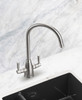 Franke Gloriana Mono Hole Mixer Kitchen Tap - Polished Nickel