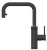 Quooker Flex Square Pull Out Boiling Water Black Tap with Tank