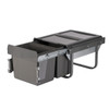 Austen & Co. 30L Built-In Hinged Cupboard Kitchen Bin - 2 Compartments