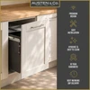 Austen & Co. 68L Built-In Pull Out Cupboard Kitchen Bin - 2 Compartments
