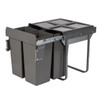 Austen & Co. 68L Built-In Pull Out Cupboard Kitchen Bin - 4 Compartments
