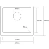Caple Belfast Stainless Steel Sit-On Kitchen Sink