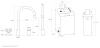 Caple FOSSO 4in1 Steaming Water Kitchen Tap - Gunmetal
