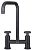 Caple Ember Bridge Kitchen Tap - Matt Black