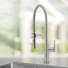 Caple Navitis Pull-Out Spray Kitchen Tap - Stainless Steel