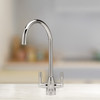 Caple Avel Puriti Triple Lever Kitchen Tap - Chrome