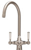 Caple Shaftsbury Triple Lever Puriti Kitchen Tap - Brushed Nickel