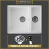 Austen & Co. Torino 1.5 Bowl Inset & Undermount Ceramic Kitchen Sink