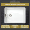 Austen & Co. Vernazza Traditional Belfast Ceramic Kitchen Sink