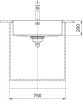 Franke BDX 210/110-65 Undermount Single Bowl Kitchen Sink - Stainless Steel