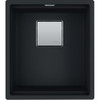 Franke Kubus KNG Pro 110-37 Fragranite Undermount Single Bowl Kitchen Sink - Matt Black