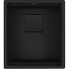 Franke Kubus KNG Pro 110-37 Fragranite Undermount Single Bowl Kitchen Sink - Matt Black
