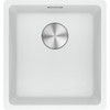 Franke Maris MRG 610-37 Fragranite Inset Single Bowl Kitchen Sink - Polar White