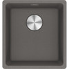 Franke Maris MRG 610-37 Fragranite Inset Single Bowl Kitchen Sink - Stone Grey