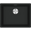 Franke Maris MRG 610-52 Fragranite Inset Single Bowl Kitchen Sink - Matt Black
