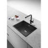 Franke Maris MRG 610-52 Fragranite Inset Single Bowl Kitchen Sink - Matt Black