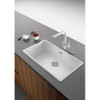 Franke Maris MRG 610-72 Fragranite Inset Single Bowl Kitchen Sink - Polar White