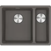 Franke Maris MRG 660-34-15 Fragranite Inset 1.5 Bowl Kitchen Sink - Stone Grey