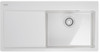 Franke Mythos MYK 611-100 Ceramic Inset Single Bowl LHD Kitchen Sink - White