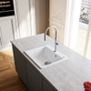 Franke Mythos MYK 610-52 Ceramic Inset Single Bowl Kitchen Sink - White