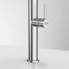 Franke Pescara J Pull Down Spray Tap - Stainless Steel