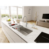 Franke Pescara J Pull Down Spray Tap - Stainless Steel
