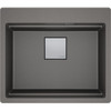 Franke Kubus KNG PRO 610-53 FTL Fragranite Undermount Single Bowl Kitchen Sink - Stone Grey
