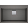 Franke Kubus KNG PRO 610-73 FTL Fragranite Undermount Single Bowl Kitchen Sink - Stone Grey