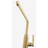 Franke Tessuto L-Spout Side Lever Kitchen Tap - Brushed Gold