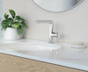 Riobel Parabola Single Lever Basin Mixer Tap - Chrome