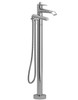 Riobel Venty Freestanding Bath Shower Mixer Tap - Chrome