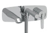 Riobel Venty Wall Mounted Bath Shower Mixer Tap - Chrome