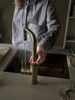 Quooker Flex Square Pull Out Boiling Patinated Brass Tap with Tank