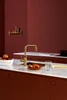 Quooker Flex Square Pull Out Boiling Patinated Brass Tap with Tank