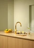 Quooker Fusion Round Boiling Water Gold Tap with Tank