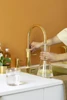 Quooker Fusion Round Boiling Water Gold Tap with Tank