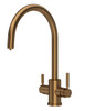 Perrin and Rowe Phoenix 3 in 1 Instant Hot Water Tap with C Spout, Digital Tank and Filter