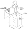 Perrin and Rowe Parthian Mini Instant Hot Water Tap, Digital Tank and Filter