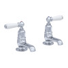 Perrin & Rowe 3475 Pair Basin Pillar Taps, Lever Handles