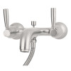 Perrin & Rowe 3817 Wall Mounted Shower Mixer Tap, Lever Handles